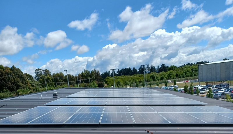 Connetics Solar Panels Installed North End